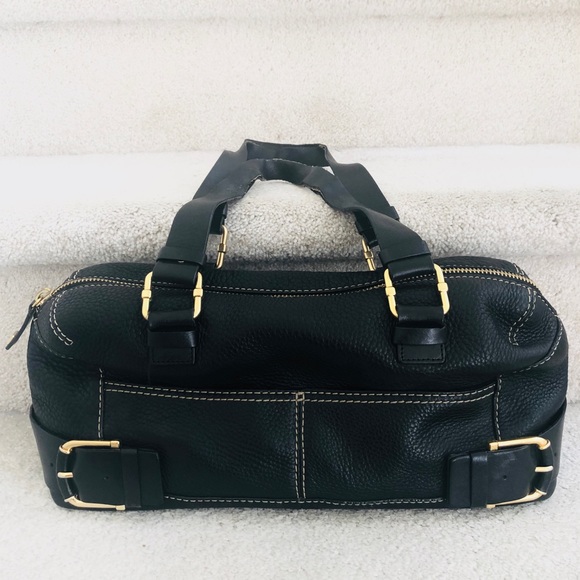 michael kors leather duffle bag